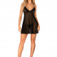 Пеньюар та трусики Obsessive Latinesa babydoll & thong XS/S Пеньюар та трусики Obsessive Latinesa babydoll & thong XS/S
