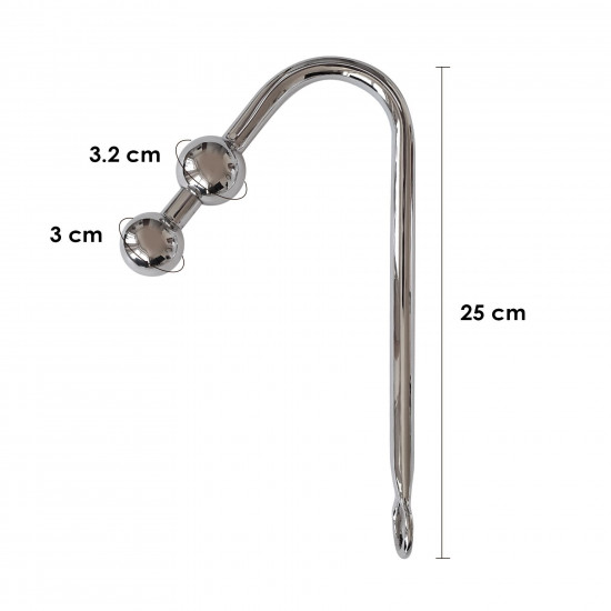 Бондажний набір із металевим анальним гаком №3 Art of Sex Blanca Bondage set with anal hook №3 Бондажний набір із металевим анальним гаком №3 Art of Sex Blanca Bondage set with anal hook №3