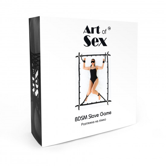 Розтяжка на ліжко Art of Sex - BDSM Slave Game Розтяжка на ліжко Art of Sex - BDSM Slave Game