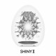 Мастурбатор-яйце Tenga Egg Shiny II, щільний TPE, пробник лубриканту 5 мл Мастурбатор-яйце Tenga Egg Shiny II, щільний TPE, пробник лубриканту 5 мл