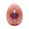 Мастурбатор-яйце Tenga Egg Cone, щільний TPE, пробник лубриканту 5 мл