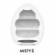 Мастурбатор-яйце Tenga Egg Misty II, щільний TPE, пробник лубриканту 5 мл Мастурбатор-яйце Tenga Egg Misty II, щільний TPE, пробник лубриканту 5 мл