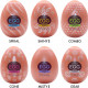 Набір мастурбаторів-яєць Tenga Egg Hard Boilded II Pack (6 яєць), щільний TPE, опукла текстура Набір мастурбаторів-яєць Tenga Egg Hard Boilded II Pack (6 яєць), щільний TPE, опукла текстура