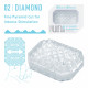 Стимулятор для ерогенних зон Tenga UNI Diamond Стимулятор для ерогенних зон Tenga UNI Diamond
