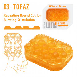 Стимулятор для ерогенних зон Tenga UNI Topaz