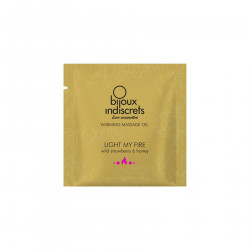Пробник масажної олії Bijoux Indiscrets Light my Fire –  Wild Strawberry & Honey (2 мл)