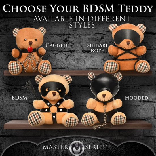 Іграшка плюшевий ведмідь HOODED Teddy Bear Plush, 23x16x12см Іграшка плюшевий ведмідь HOODED Teddy Bear Plush, 23x16x12см
