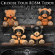 Іграшка плюшевий ведмідь HOODED Teddy Bear Plush, 23x16x12см Іграшка плюшевий ведмідь HOODED Teddy Bear Plush, 23x16x12см