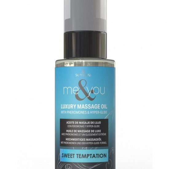 Масажна олія Sensuva Me&You - Sweet Temptation (Vanilla, Sugar & Sweet Pea) 59 мл Масажна олія Sensuva Me&You - Sweet Temptation (Vanilla, Sugar & Sweet Pea) 59 мл