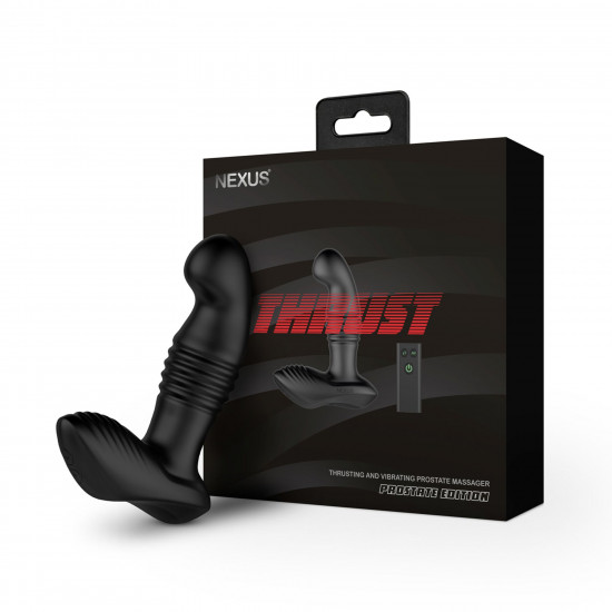 Масажер простати Nexus Thrust Prostate Edition, вібрація та пульсація, пульт ДК Масажер простати Nexus Thrust Prostate Edition, вібрація та пульсація, пульт ДК