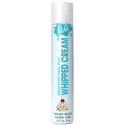 Лубрикант на водній основі Wet Oral Play Whipped Cream (30 мл), їстівний, без цукру