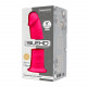 Фалоімітатор SilexD Oscar Pink (MODEL 2 size 9in), двошаровий, силікон + Silexpan, діаметр 5,4см Фалоімітатор SilexD Oscar Pink (MODEL 2 size 9in), двошаровий, силікон + Silexpan, діаметр 5,4см