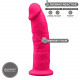 Фалоімітатор SilexD Oscar Pink (MODEL 2 size 9in), двошаровий, силікон + Silexpan, діаметр 5,4см Фалоімітатор SilexD Oscar Pink (MODEL 2 size 9in), двошаровий, силікон + Silexpan, діаметр 5,4см