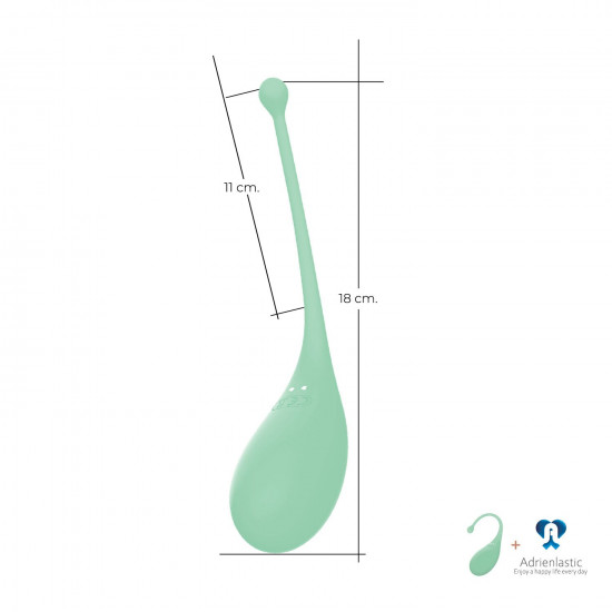 Смарт-віброяйце Adrien Lastic Palpitation Mint з глибокою вібрацією Смарт-віброяйце Adrien Lastic Palpitation Mint з глибокою вібрацією