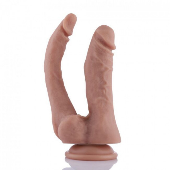 Подвійний фалоімітатор Hismith 9.8" Double Penetrator Silicone Dildo Подвійний фалоімітатор Hismith 9.8" Double Penetrator Silicone Dildo