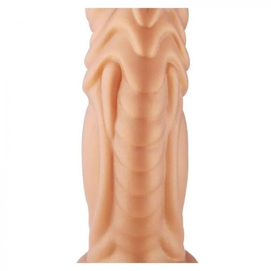 Силіконовий дилдо Hismith Slightly Curved Silicone Dildo Monster Series Силіконовий дилдо Hismith Slightly Curved Silicone Dildo Monster Series