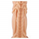 Силіконовий дилдо Hismith Slightly Curved Silicone Dildo Monster Series Силіконовий дилдо Hismith Slightly Curved Silicone Dildo Monster Series