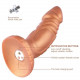 Силіконовий дилдо з вібрацією Hismith Slightly Curved Vibrating Silicone Dildo Monster Series Силіконовий дилдо з вібрацією Hismith Slightly Curved Vibrating Silicone Dildo Monster Series