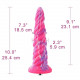 Силіконовий дилдо Hismith Awl Shape Silicone Dildo Monster Series Силіконовий дилдо Hismith Awl Shape Silicone Dildo Monster Series