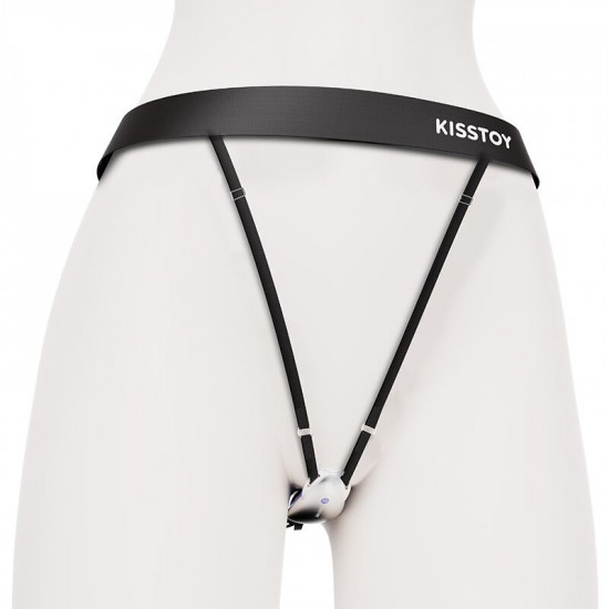 Вібратор у трусики KISSTOY Viosecret, пояс для фіксації та пульт ДК у комплекті Вібратор у трусики KISSTOY Viosecret, пояс для фіксації та пульт ДК у комплекті