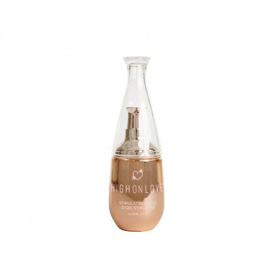 Премиум гель-вибратор HighOnLove Stimulating Gel O Gel (30 мл) на водной основе, ухаживает за кожей
