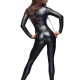 Комбінезон Noir Handmade F162 Powerwetlook overall with leash and two-way zipper - XL Комбінезон Noir Handmade F162 Powerwetlook overall with leash and two-way zipper - XL
