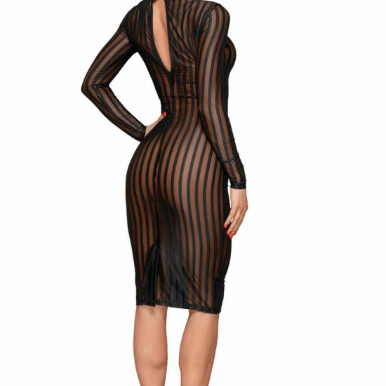 Сукня Noir Handmade F182 Classic dress made of elastic tulle - XXL Сукня Noir Handmade F182 Classic dress made of elastic tulle - XXL