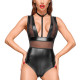 Боді Noir Handmade F183 Powerwetlook body - XL Боді Noir Handmade F183 Powerwetlook body - XL