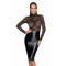 Сукня Noir Handmade F228 Midi dress with soft lace top - XL