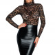Сукня Noir Handmade F228 Midi dress with soft lace top - XL Сукня Noir Handmade F228 Midi dress with soft lace top - XL