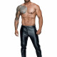 Чоловічі трегінси Noir Handmade H063 Powerwetlook treggings - 3XL Чоловічі трегінси Noir Handmade H063 Powerwetlook treggings - 3XL