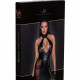 Сукня Noir Handmade F238 Short tulle dress with powerwetlook inserts - S Сукня Noir Handmade F238 Short tulle dress with powerwetlook inserts - S