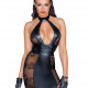 Сукня Noir Handmade F238 Short tulle dress with powerwetlook inserts - XL Сукня Noir Handmade F238 Short tulle dress with powerwetlook inserts - XL