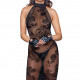 Сукня Noir Handmade F240 Midi tulle dress with velvet straps - XXL Сукня Noir Handmade F240 Midi tulle dress with velvet straps - XXL