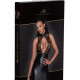 Сукня Noir Handmade F241 Short dress with powerwetlook skirt and tulle top - XXL Сукня Noir Handmade F241 Short dress with powerwetlook skirt and tulle top - XXL