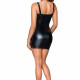 (SALE) Сукня Noir Handmade F254 Powerwetlook mini-dress - M (SALE) Сукня Noir Handmade F254 Powerwetlook mini-dress - M