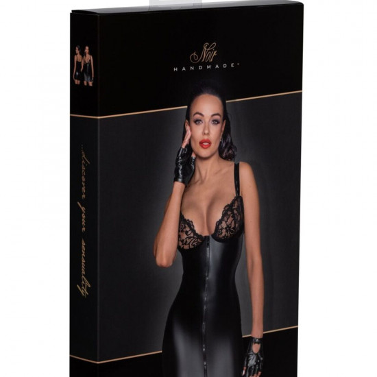 (SALE) Сукня Noir Handmade F254 Powerwetlook mini-dress - L (SALE) Сукня Noir Handmade F254 Powerwetlook mini-dress - L