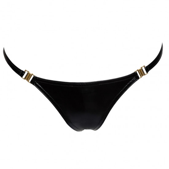 Трусики Noir Handmade P008 Powerwetlook panty with gold clasp - 3XL Трусики Noir Handmade P008 Powerwetlook panty with gold clasp - 3XL