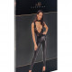 Комбінезон Noir Handmade F298 Libido Deep-V catsuit with collar and pearl chain - L Комбінезон Noir Handmade F298 Libido Deep-V catsuit with collar and pearl chain - L