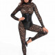 Комбінезон Noir Handmade F299 Enigma lace catsuit with underbust bodice - M Комбінезон Noir Handmade F299 Enigma lace catsuit with underbust bodice - M