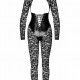 Комбінезон Noir Handmade F299 Enigma lace catsuit with underbust bodice - L Комбінезон Noir Handmade F299 Enigma lace catsuit with underbust bodice - L