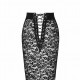 Спідниця Noir Handmade F302 Ambivalence lace up midi skirt - 3XL Спідниця Noir Handmade F302 Ambivalence lace up midi skirt - 3XL