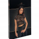 Топ Noir Handmade F303 Essence lace top with high collar - S Топ Noir Handmade F303 Essence lace top with high collar - S