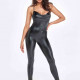Комбінезон Noir Handmade F306 Mirage catsuit with jewelry rhinestone chain adorning the back - L Комбінезон Noir Handmade F306 Mirage catsuit with jewelry rhinestone chain adorning the back - L