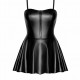 Сукня Noir Handmade F308 Dreamer wetlook corset mini dress with front zipper - XXL Сукня Noir Handmade F308 Dreamer wetlook corset mini dress with front zipper - XXL