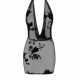 Сукня Noir Handmade F313 Mythos mini flocked mesh dress with jewelry rhinestone chain - S Сукня Noir Handmade F313 Mythos mini flocked mesh dress with jewelry rhinestone chain - S