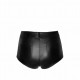 Шортики Noir Handmade F318 Wild crocodile printed wetlook shorts - M Шортики Noir Handmade F318 Wild crocodile printed wetlook shorts - M