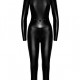 Комбінезон Noir Handmade F319 Caged wetlook catsuit with zippers and ring - 3XL Комбінезон Noir Handmade F319 Caged wetlook catsuit with zippers and ring - 3XL