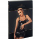Сукня Noir Handmade F320 Starlet wetlook minidress with ring belt - S Сукня Noir Handmade F320 Starlet wetlook minidress with ring belt - S