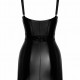 Сукня Noir Handmade F320 Starlet wetlook minidress with ring belt - S Сукня Noir Handmade F320 Starlet wetlook minidress with ring belt - S